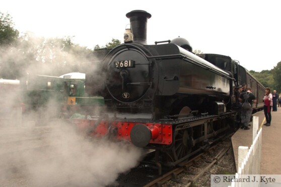 GWR 57XX class no. 9681 at Norchard Low Level
