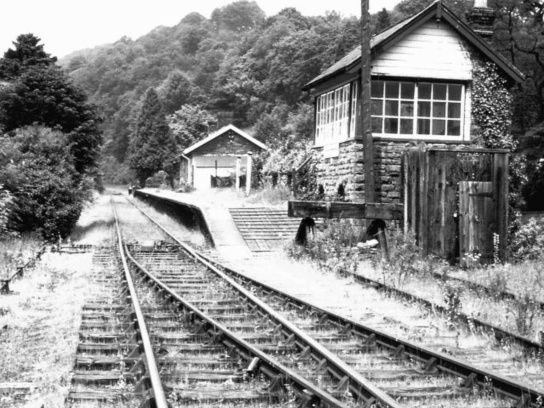 Redbrook-on-Wye Railway Station, 1963