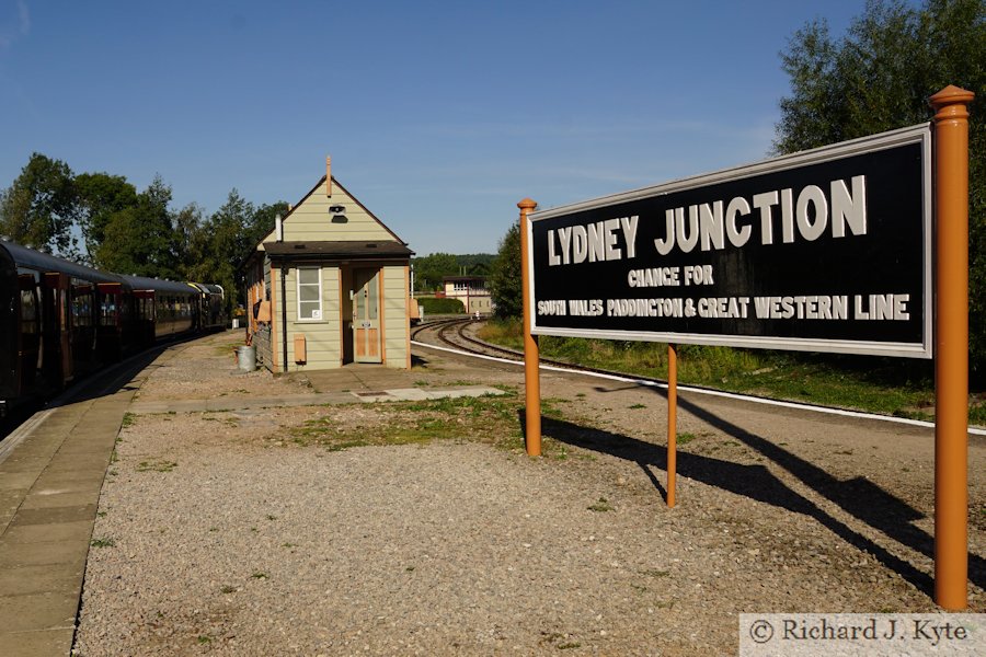 Lydney Junction Station, looking north