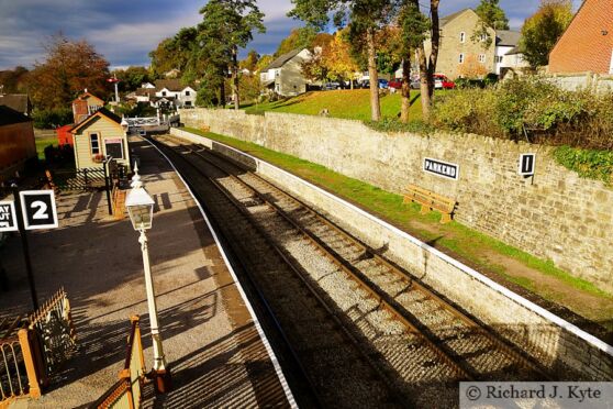 Parkend Station, looking north
